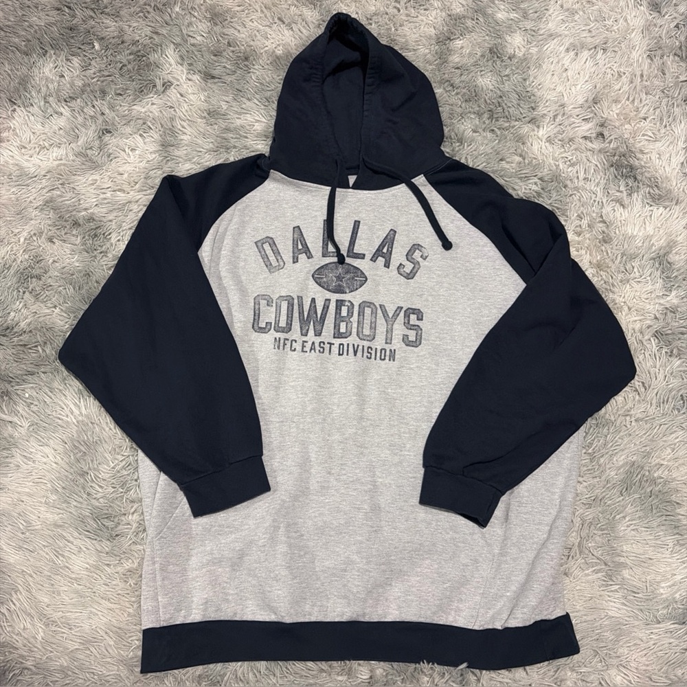 Dallas Cowboys Men's Two Tone Horn Pullover Hoodie 5XL
